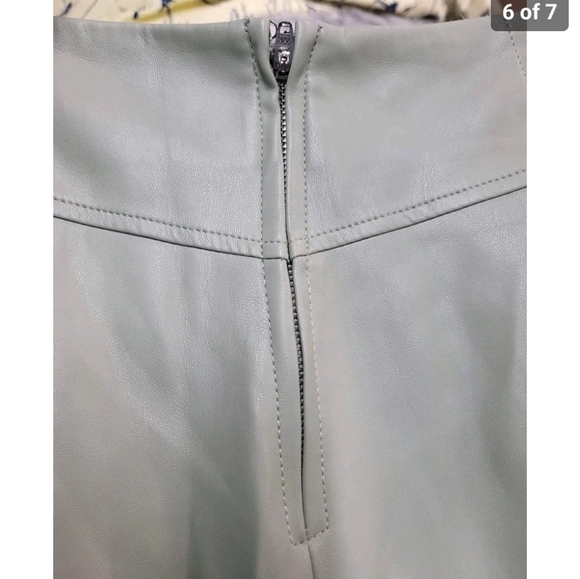 Free People Real Deal Slit Vegan Pants Size 27 - Picture 6 of 7